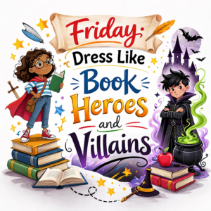 Friday, Mar 20: Heroes & Villains Day